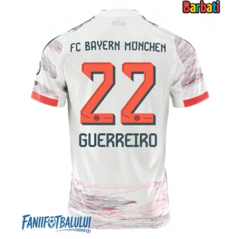 Bayern Munich Raphael Guerreiro #22 Tricou Fotbal Replică 2025-26 Barbati Deplasare